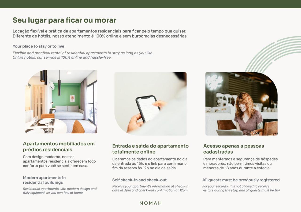 Nomah - Aptos Por Temporada No Anhembi San Paolo Esterno foto
